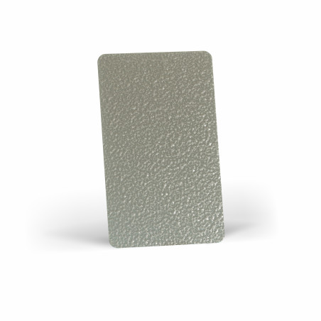 RAL 9006, szary metalik połysk, gruba struktura, FPR-PES-103-0002555